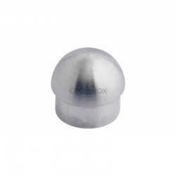 EMBOUT 1/2 SPHERE 33,7X 2,0 MM,AISI316 BROSSE