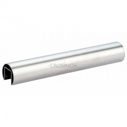 TUBE A GORGE D42,4 X 1,5MM, INOX,RECUIT,AISI304 BROSSE