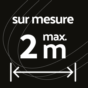 sur mesure (max 2 m)~... S/...