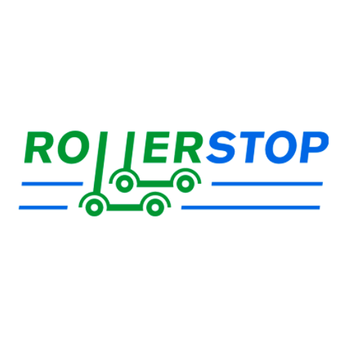 Logo Rollerstop parking pour trottinette