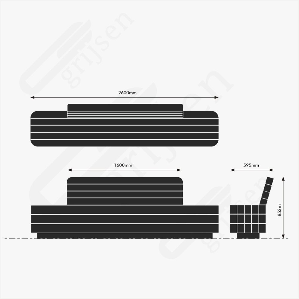 Mobilier urbain : gamme Modulo Green