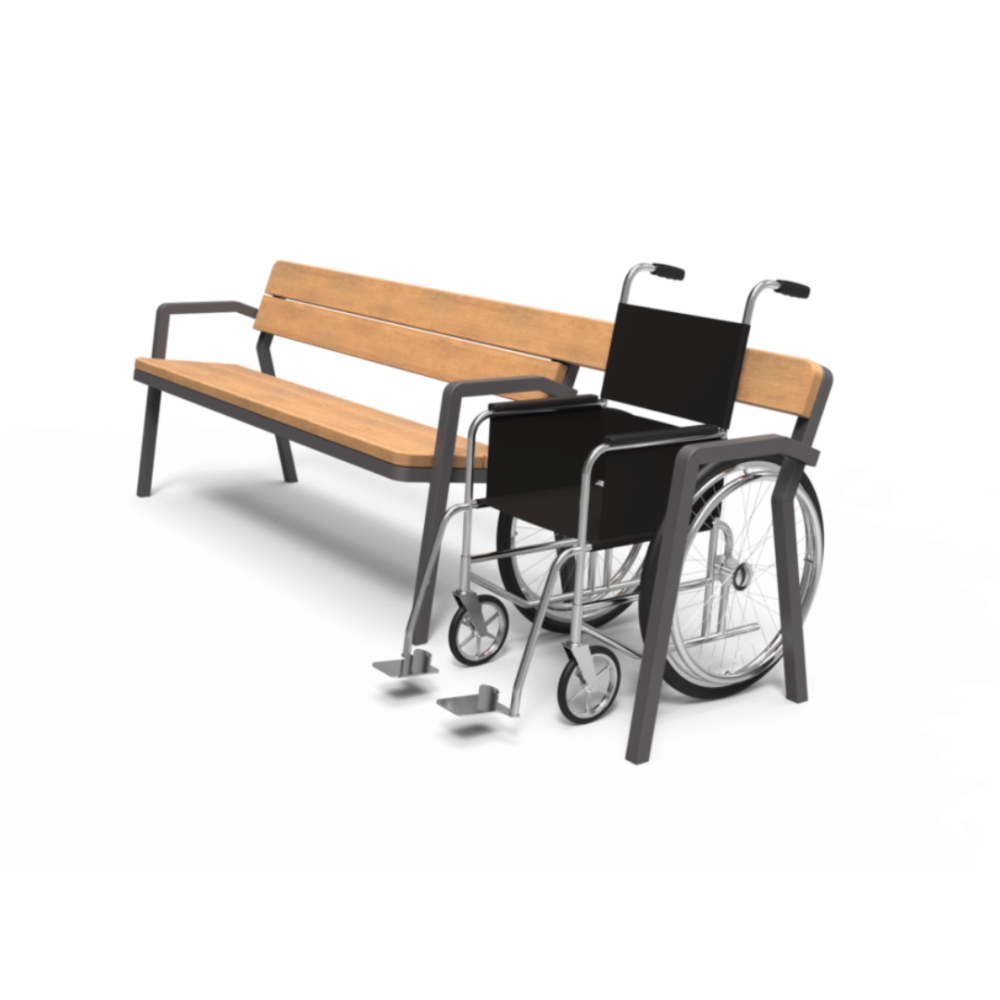 Chat - Banc senior accessible