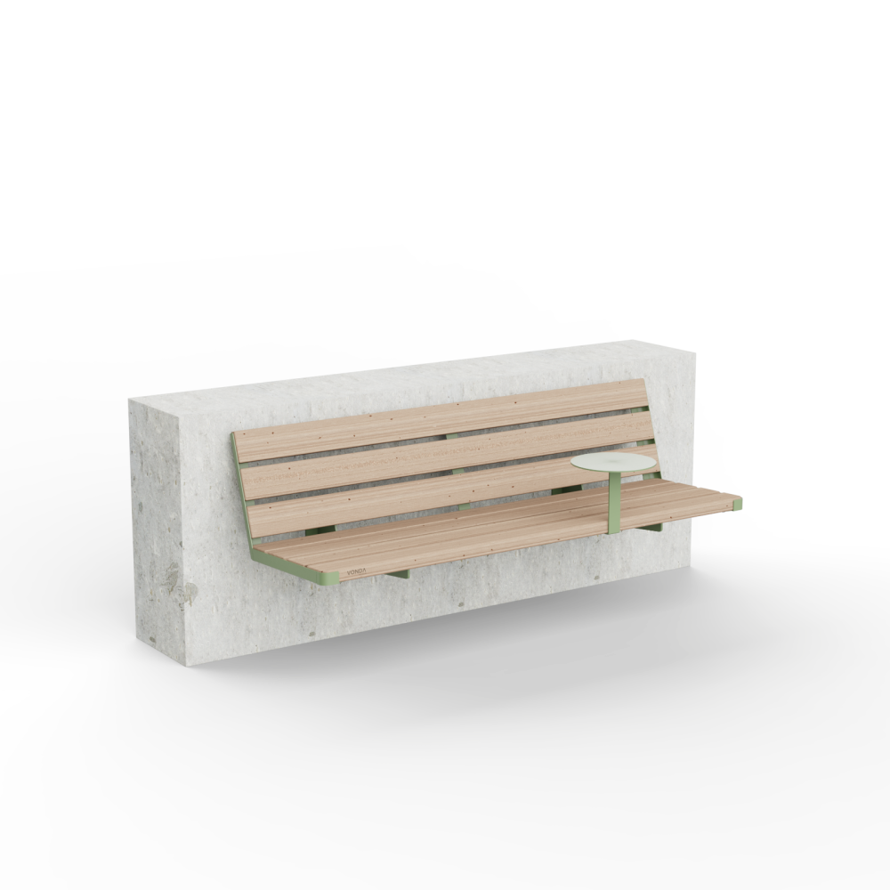 VONDA sur muret console murale