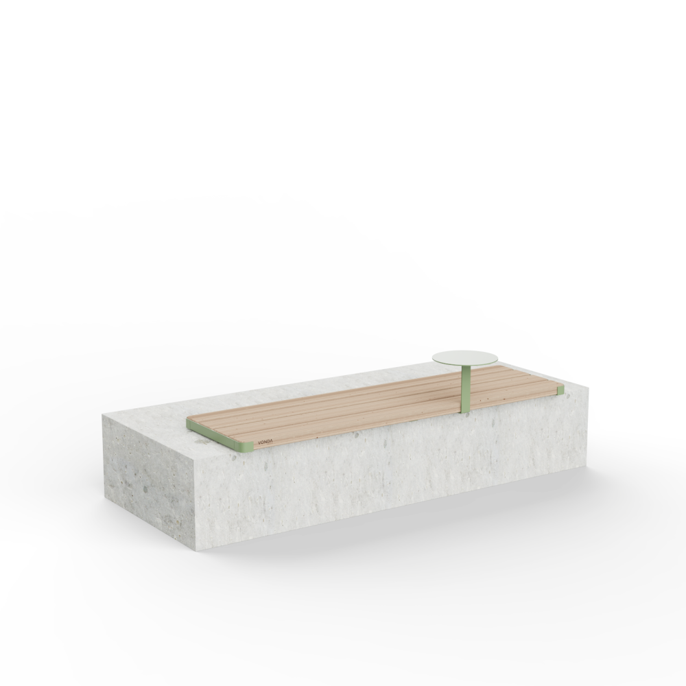 VONDA banquette sur muret