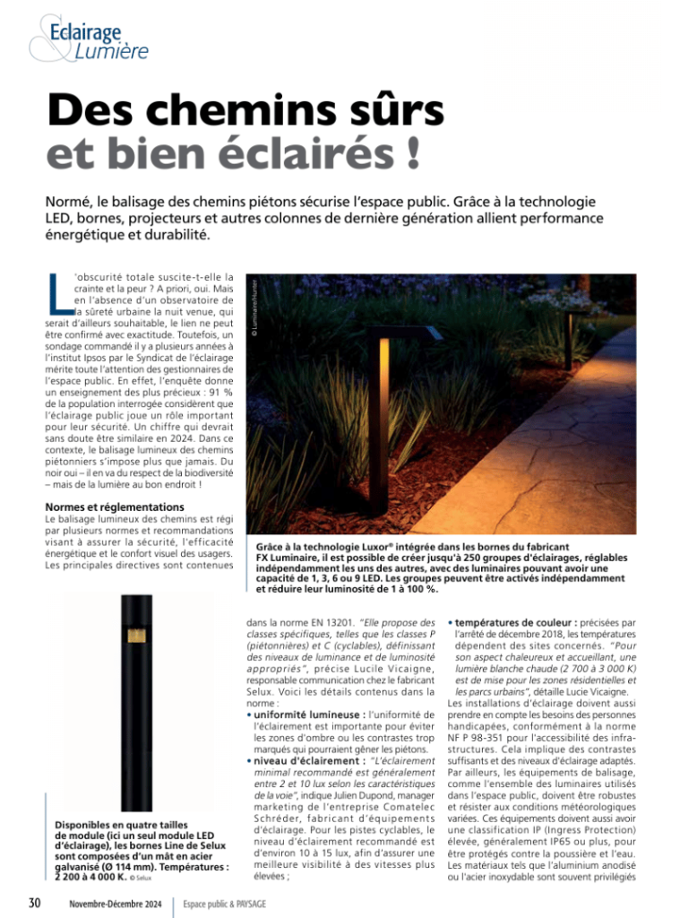 éclairage & lumière