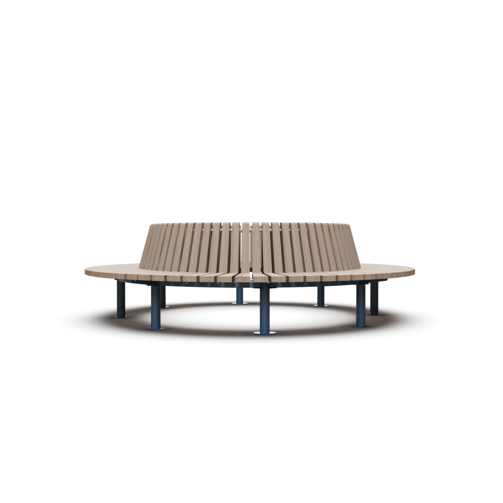 Banc circulaire vonda mobilier urbain