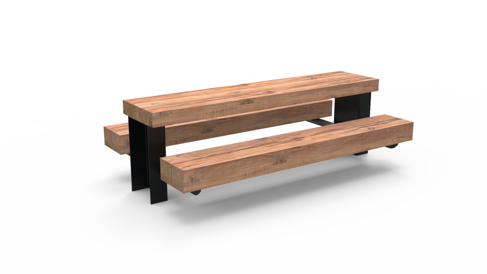 Mobilier urbain ensemble pique-nique AGORA
