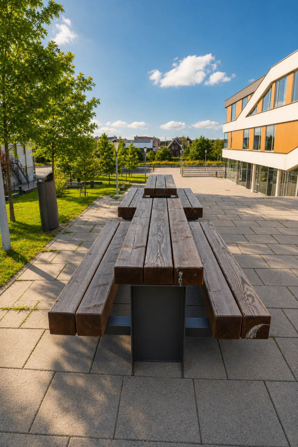 Mobilier urbain ensemble pique-nique AGORA