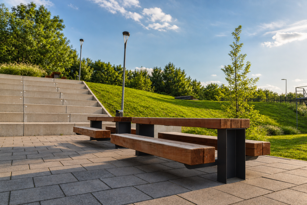 Mobilier urbain ensemble pique-nique AGORA