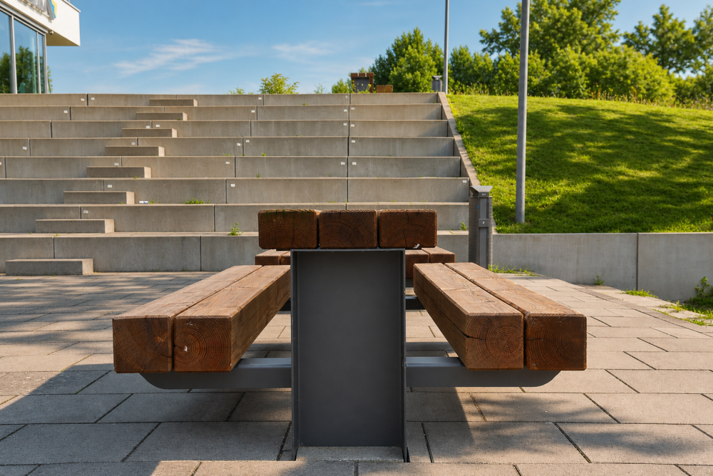 Mobilier urbain ensemble pique-nique AGORA
